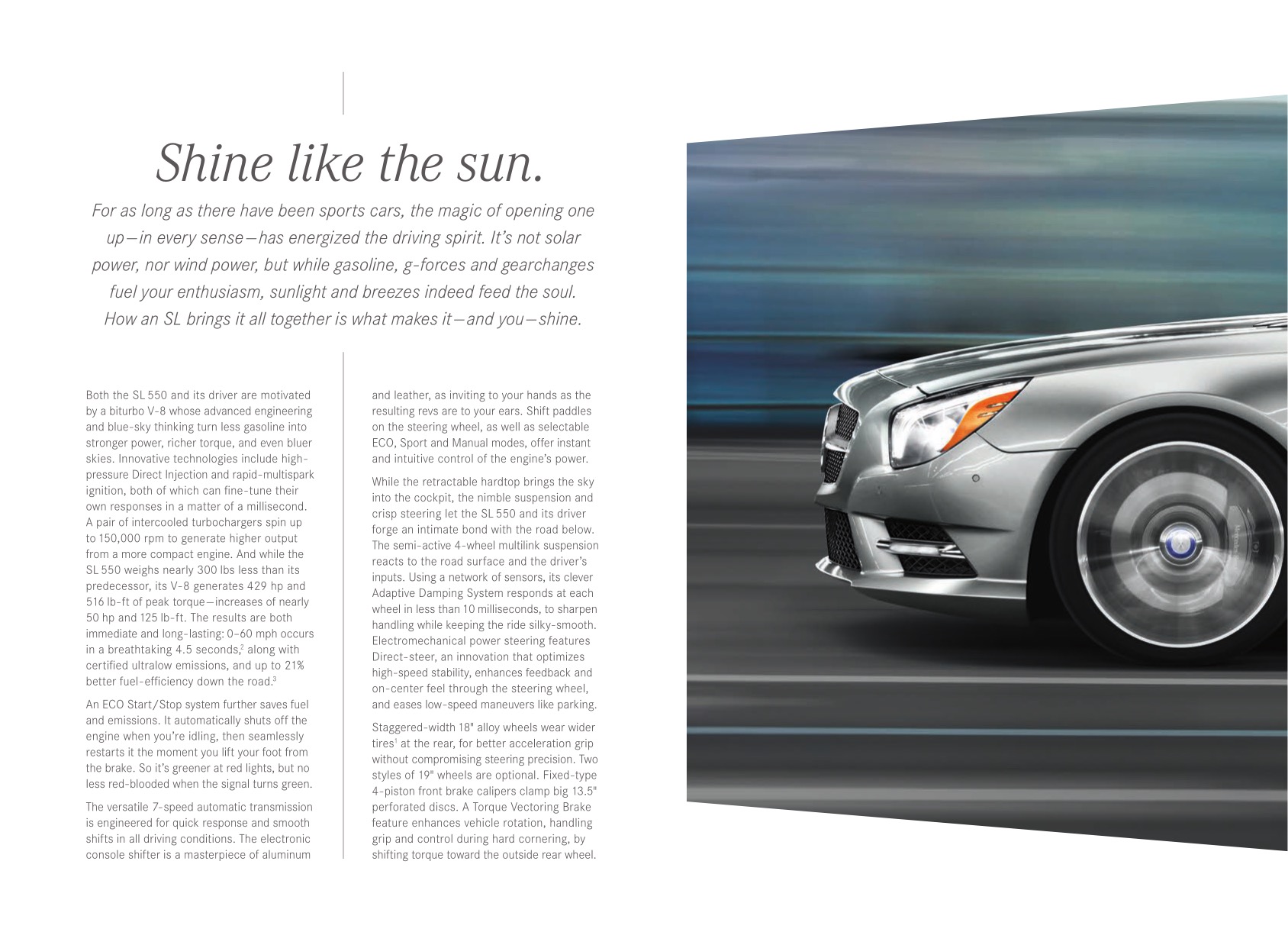 2014 Mercedes-Benz SL Brochure Page 21